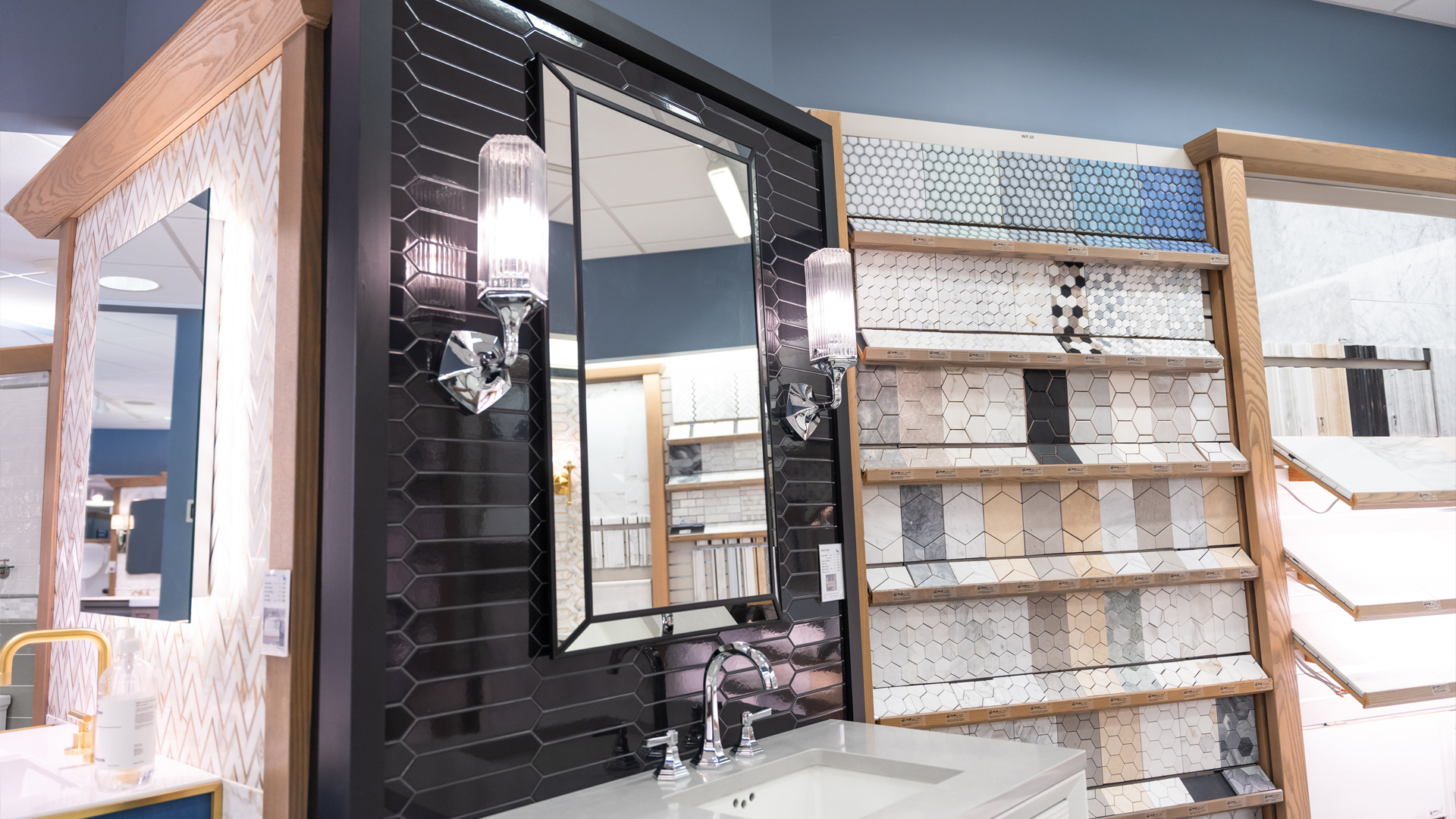 image of a tile showroom